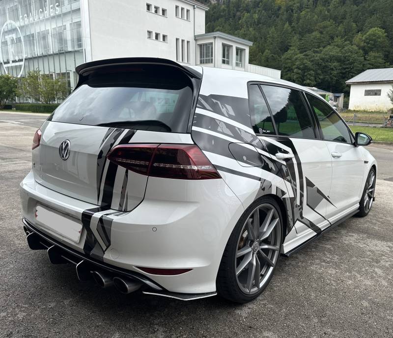 Covering décoratif sur mesure pour Golf 7R imprimé et posé