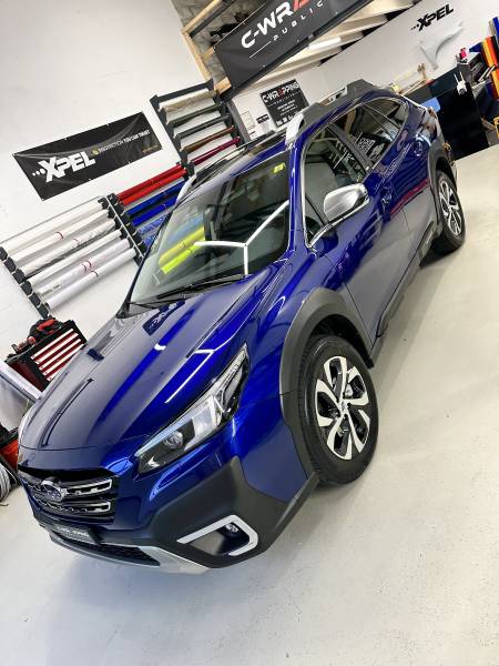 Subaru Outback protection céramique de la carrosserie avec Gtecniq Crystal Serum Ultra. Meilleure céramique pour les véhicule tout terrains